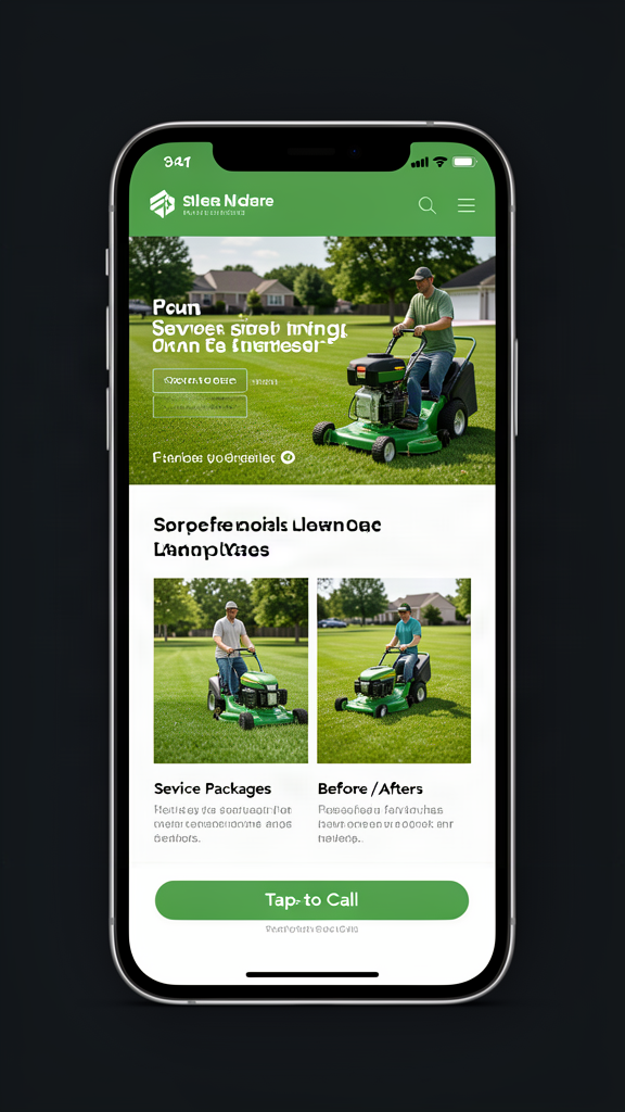 Lawn care website