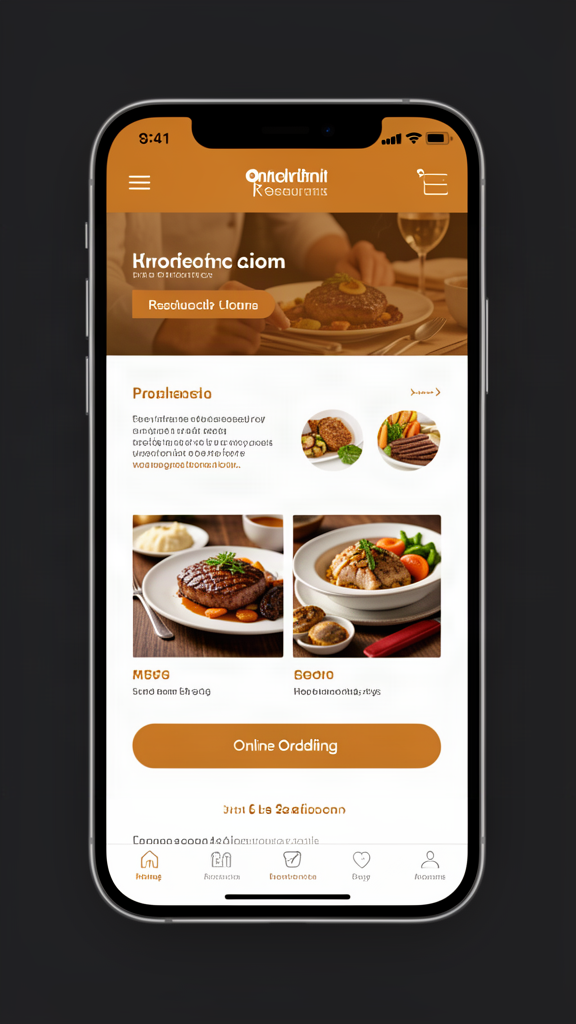 Restaurant website